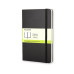 Записник Moleskine Classic середній / Нелінований Чорний QP062