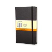 Блокнот Moleskine Classic средний / Линейка Черный (9788883701122)