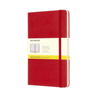 Блокнот Moleskine Classic средний / Клеточка Красный (9788862930338)