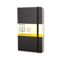 Записник Moleskine Classic середній / Клітинка Чорний QP061