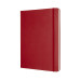 Записник Moleskine Classic великий / Лінійка Червоний QP090F2