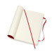 Записник Moleskine Classic середній / Нелінований Червоний М’який QP618F2