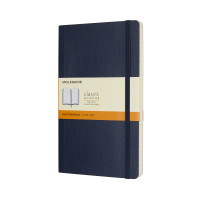 Записная книжка Moleskine Classic средняя / Линейка Сапфир Мягкий (8055002854740)