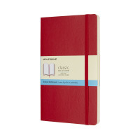 Записник Moleskine Classic середній / Точка Червоний М’який QP619F2