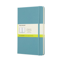 Блокнот Moleskine Classic средний / Нелинированный Океанский Синий (8058341715383)