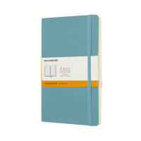 Записная книжка Moleskine Classic средняя / Линейка Океанский Синий Мягкий (8058341715505)