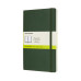 Записник Moleskine Classic середній / Нелінований Миртовий Зелений М’який QP618K15