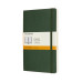 Записник Moleskine Classic середній / Лінійка Миртовий Зелений М'який QP616K15