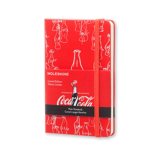 Записная книжка Moleskine Coca-Cola карманный / Нелинированный Красный (8051272891256)