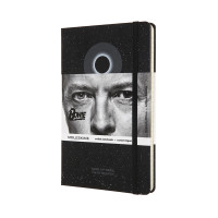 Блокнот Moleskine David Bowie средний / Линейка Черный (8053853603814)
