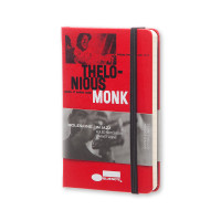 Записник Moleskine Bluenote кишеньковий / Лінійка Червоний LEBLMM710