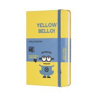 Записник Moleskine Minions кишеньковий / Лінійка Жовтий LEMI01MM710M10