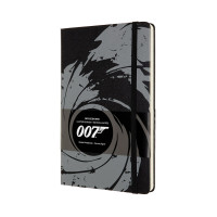 Блокнот Moleskine James Bond средний / Линейка Черный (8053853603838)