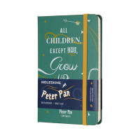 Блокнот Moleskine Peter Pan карманный / Линейка Зеленый (8055002855464)