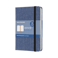 Блокнот Moleskine Denim карманный / Линейка Антверпен Синий (8058647626253) Блокнот Moleskine Denim карманный / Линейка Антверпен Синий (8058647626253)