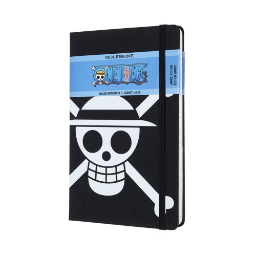 Блокнот Moleskine One Piece средний / Линейка Черный Канва (8056420851243)