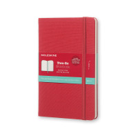 Записная книжка Moleskine Two-Go медиум / Красный (8055002851671)