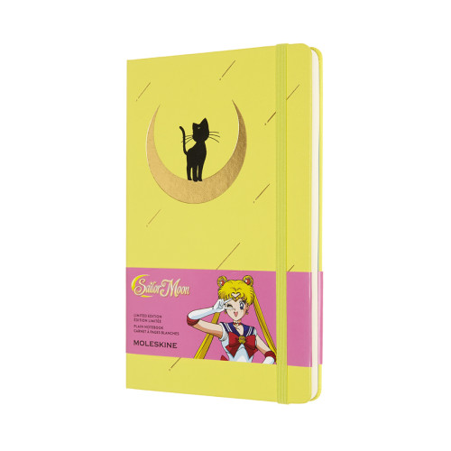 Блокнот Moleskine Sailor Moon средний / Нелинированный Желтый (8056420853711)