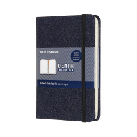 Блокнот Moleskine Denim карманный / Линейка Берлинская Лазурь (8058647626260)