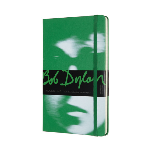 Записник Moleskine Bob Dylan середній / Лінійка Зелений LEBDQP060A