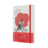 Записник Moleskine Wizard of OZ середній / Лінійка Поле маків LEWOZQP060PF