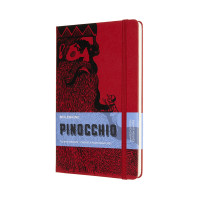 Записник Moleskine Pinocchio середній / Нелінований Червоний LEPIQP062D