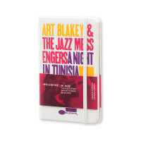 Записник Moleskine Bluenote кишеньковий / Нелінований Білий LEBLQP012