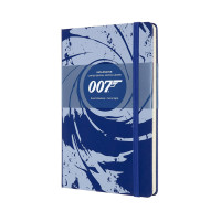 Записник Moleskine James Bond середній / Лінійка Синій LEJB02QP060B