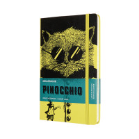 Блокнот Moleskine Pinocchio средний / Линейка Желтый (8056420853643)