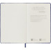 Записная книжка Moleskine Velvet средняя / Линейка Фиолетовый + бокс (8056598851281)
