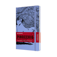 Записник Moleskine Pinocchio середній / Нелінований Блакитний LEPIQP062C