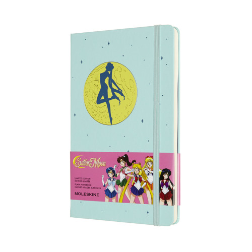 Блокнот Moleskine Sailor Moon средний / Нелинированный Мятный (8056420853704)