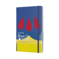 Записная книжка Moleskine Белоснежка средний / Линейка Платье (8058341710340)