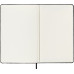 Записник Moleskine Velvet середній / Лінійка Чорний + бокс LCNBVELVQP060D