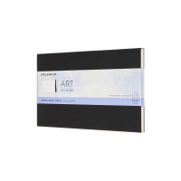 Блок Moleskine Art средний / Акварель Черный (8053853603234)