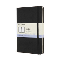 Записная книжка Moleskine Art медиум / Для очерков Черный (8053853603098)