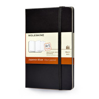 Записная книжка Moleskine Art карманный / Японский Черный (9788883701047)