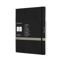 Записник Недатований Moleskine PRO великий / Чорний М'який PROPFNTB4SBK