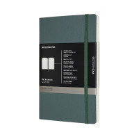 Записная книжка Недатированный Moleskine PRO средний / Лесной зеленый Мягкий (8058647620794)