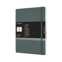 Записная книжка Недатированный Moleskine PRO большой / Лесной зеленый Мягкий (8058647620848)