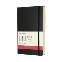 Дневник Moleskine 2019 средний / Черный (8058341715659)