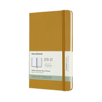 Щотижневик Moleskine 2019-2020 середній Стиглий Жовтий DHM2118WN3Y20