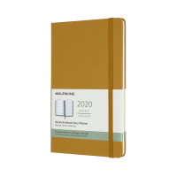 Еженедельник Moleskine 2020 средний / Спелый Желтый (8058647628387)