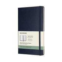 Щотижневик Moleskine 2020 середній / Сапфір DHB2012WN3Y20
