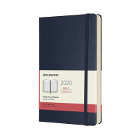 Щоденник Moleskine 2020 середній / Сапфір DHB2012DC3Y20