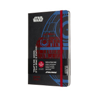 Еженедельник Moleskine 2019-2020 Star Wars средний / Черный (8053853600257)
