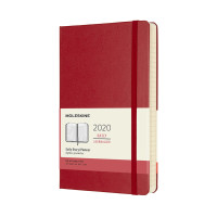 Щоденник Moleskine 2020 середній / Червоний DHF212DC3Y20