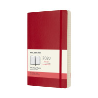Щоденник Moleskine 2020 середній / Червоний М’який DSF212DC3Y20