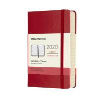 Щоденник Moleskine 2020 кишеньковий / Червоний DHF212DC2Y20