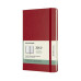 Щотижневик Moleskine 2021-2022 середній / Червоний DHF218WN3Y22